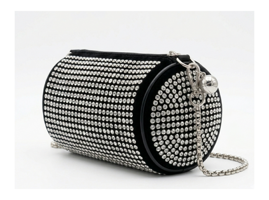 Black Studded Shoulder Bag for Girls in Pakistan | Party Handbag 2026